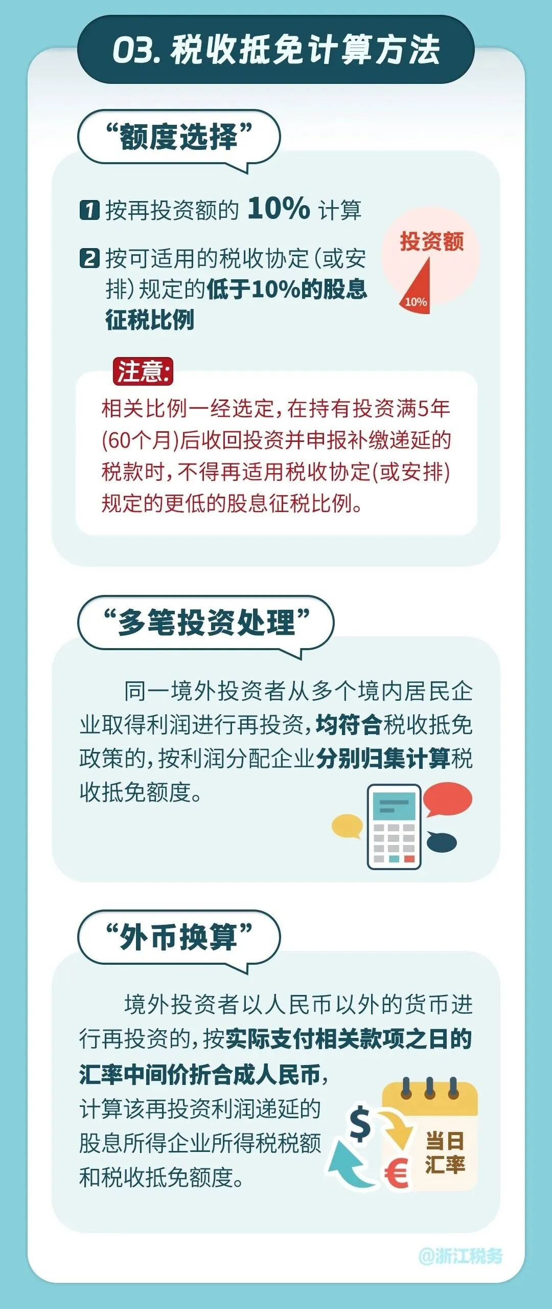 “境外投资者”再投资税收抵免政策要点解析